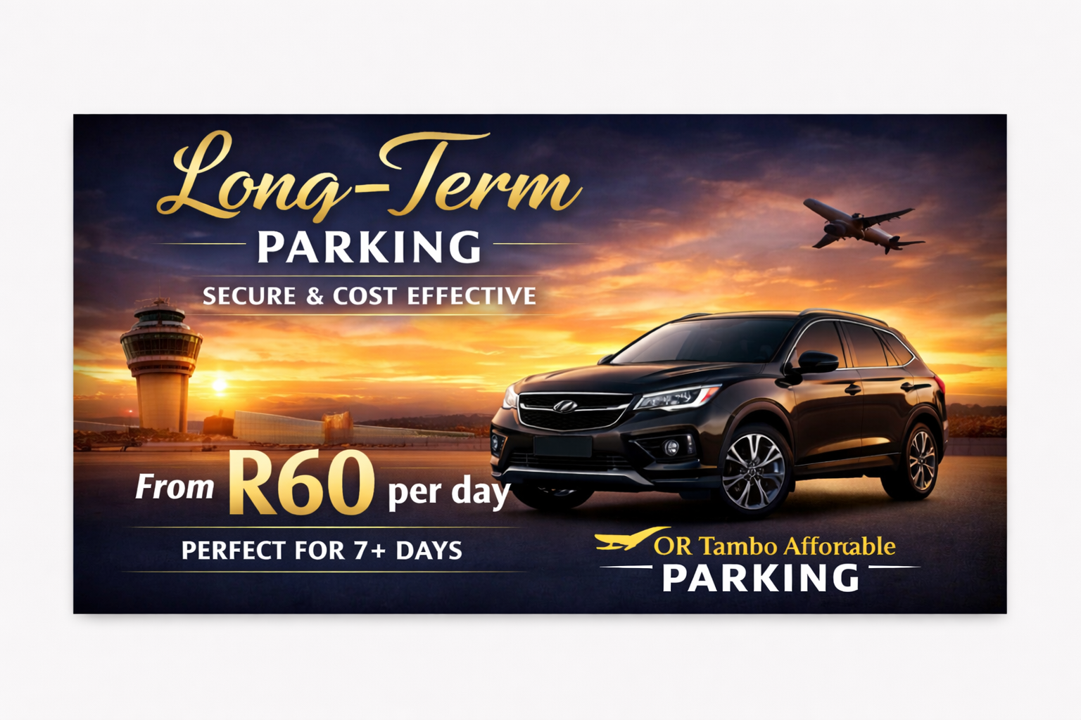 Long term parking near OR Tambo Airport