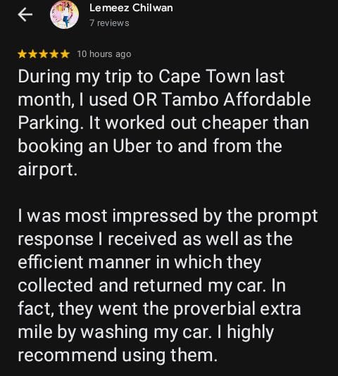 Happy Customer Review 1